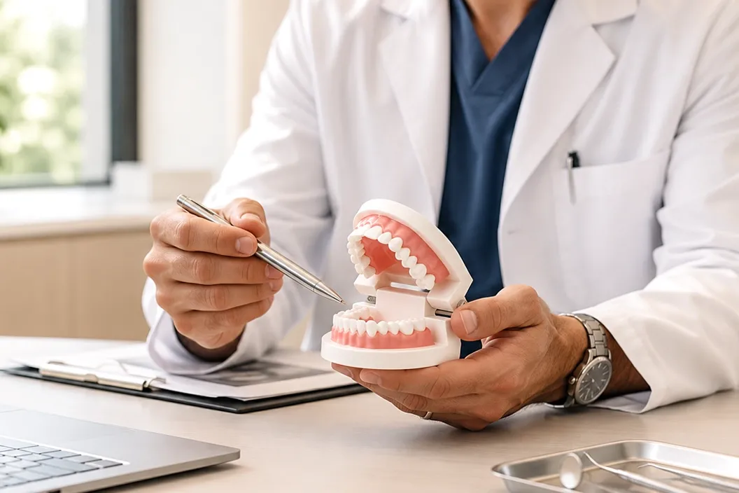 Oral surgery consultation